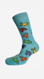 Cargar imagen en el visor de la galería, K. HARING TURQUESA
